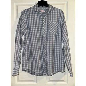 Michael Brandon Long Sleeve Button Down Pattern Unique Print Size Medium‎ Men's